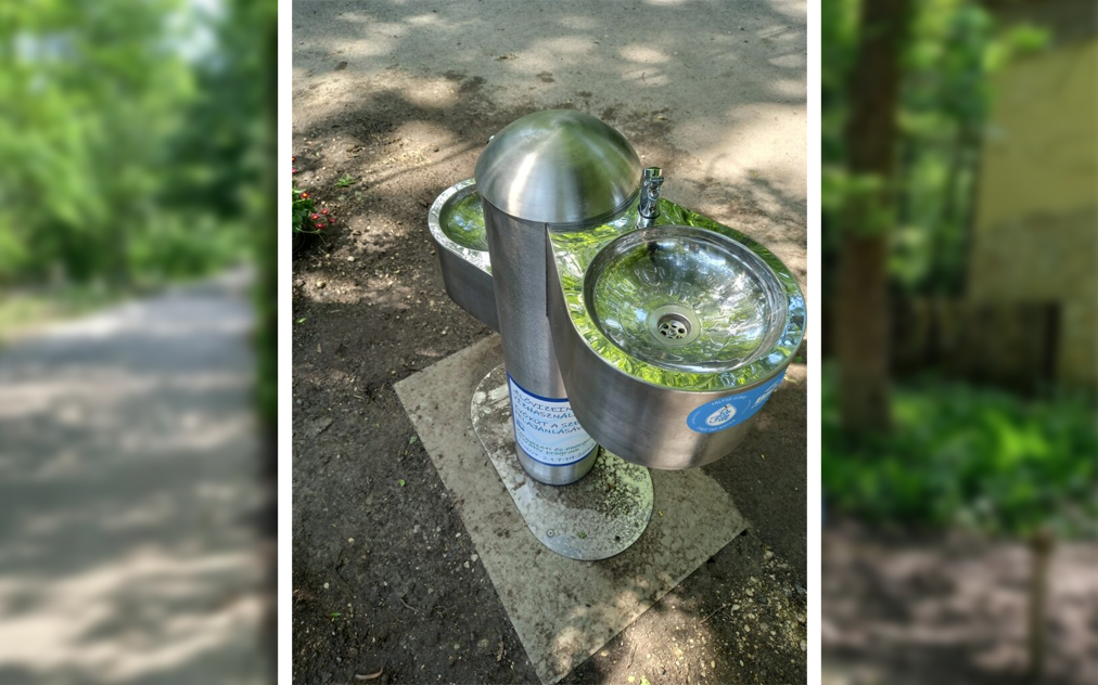 Új ivókutak a Szegedi vadasparkban
