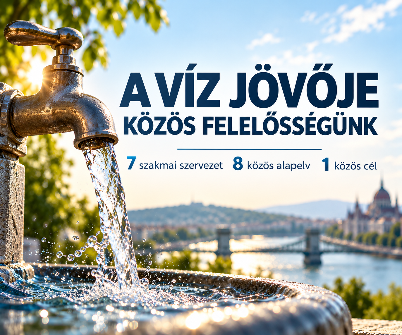 Közös szakmai összefogás a magyar vízgazdálkodás jövőjéért