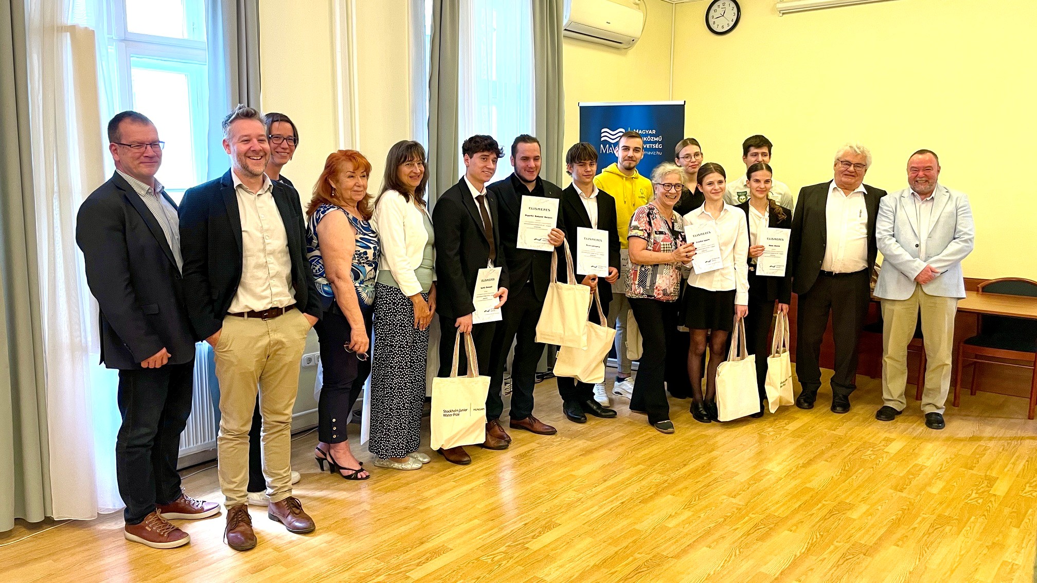 Lezajlott a Stockholm Junior Water Prize hazai döntője